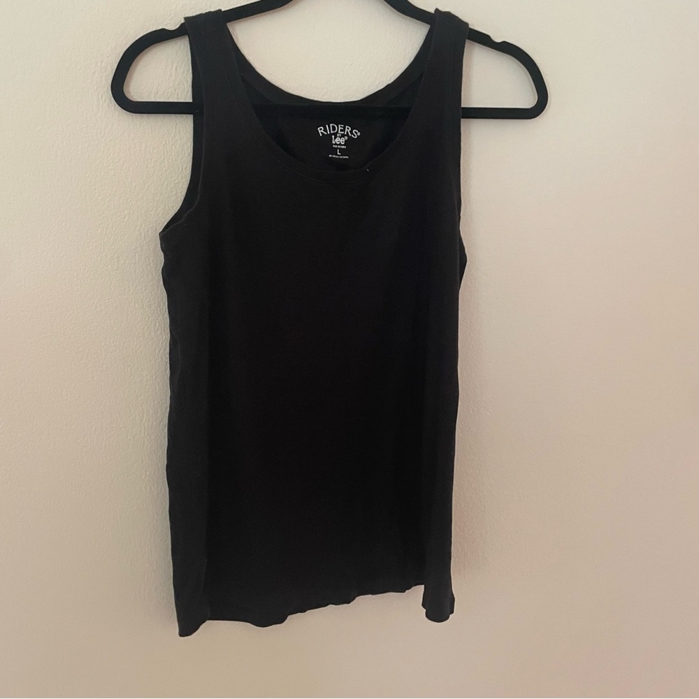 Lee Black Tank Top Large